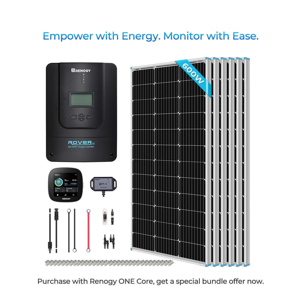 Kit Solar 700W 12/24V VE Base2 Fotovoltaico Mono Controlador de carga 60A  MPPT