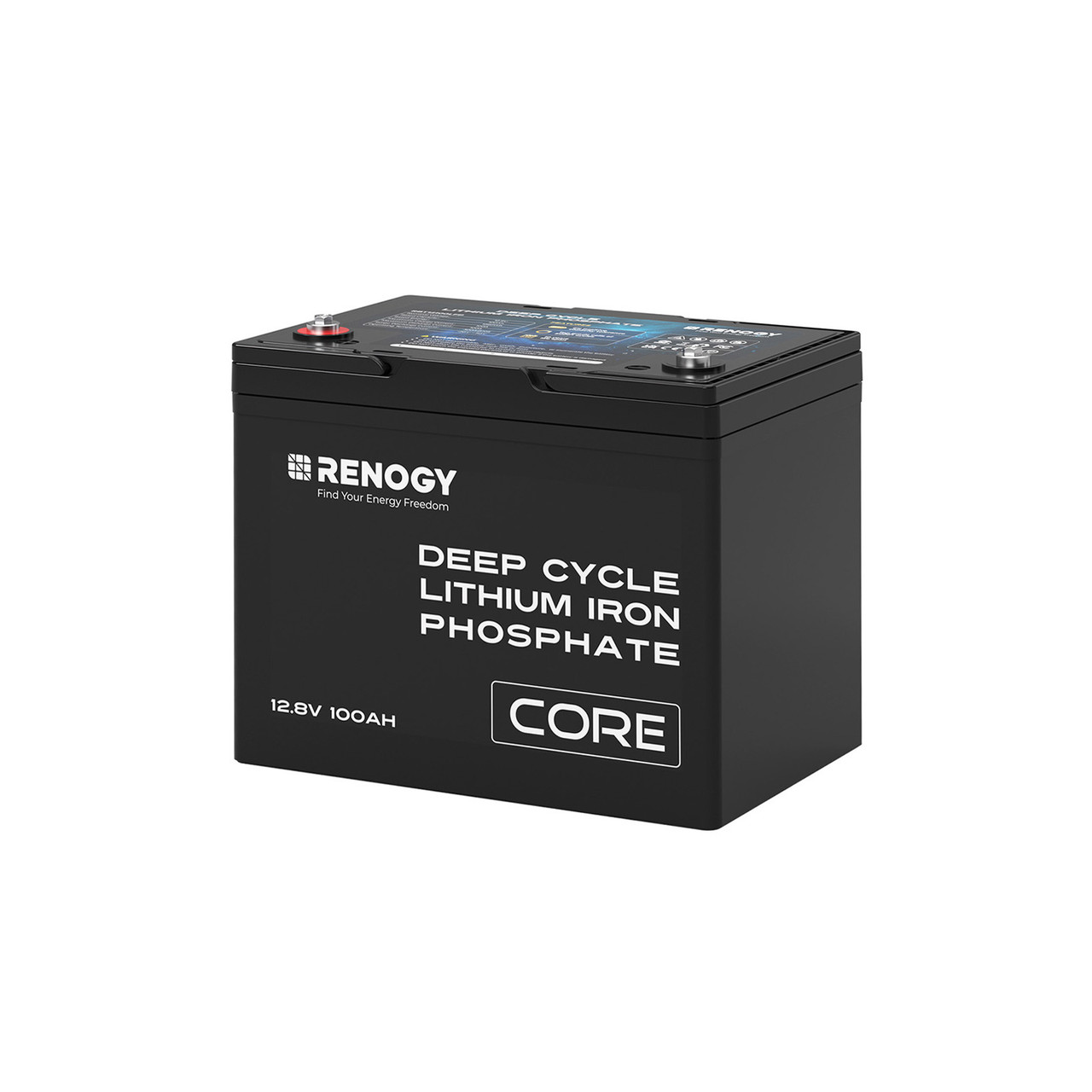 12V 100Ah Core Series Deep Cycle Lithium Iron Phosphate Battery