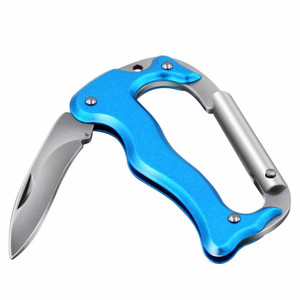 Carabiner with Knife