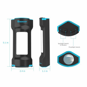 E.LUMEN-M Magnetic Rechargable Flashlight