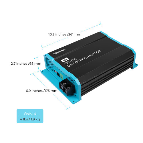 12V 40A DC to DC On-Board Battery Charger