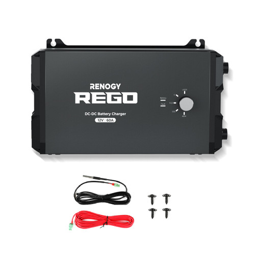 RENOGY DC-DCサブバッテリー充電器 60A REGO 12V 60A DC-DC Battery Charger| Renogy Solar