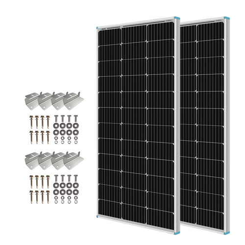 100 Watt 12 Volt Monocrystalline Solar Panel (Compact Design)