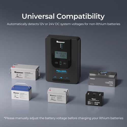 Li 20 Amp Rover MPPT Solar Charge Controller | Renogy Solar