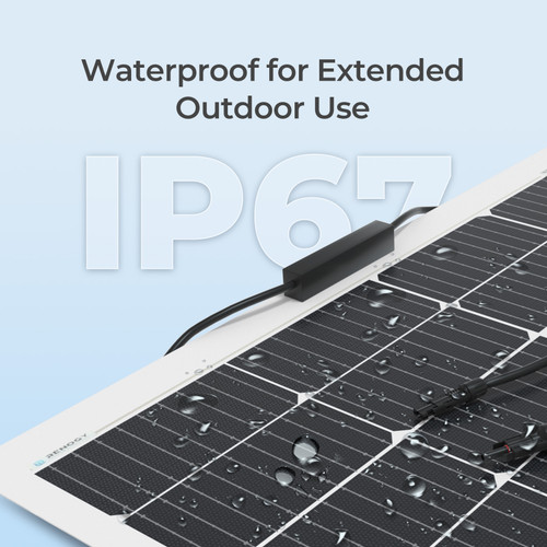 Renogy 12V 1KWh Solaranlage, Inselanlage Solar Set mit 200W 12V