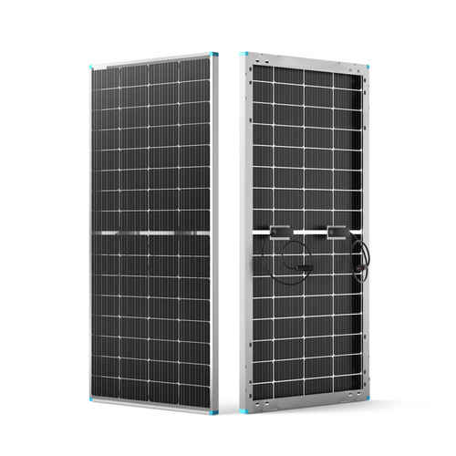 Bifacial 220 Watt 12 Volt Monocrystalline Solar Panel