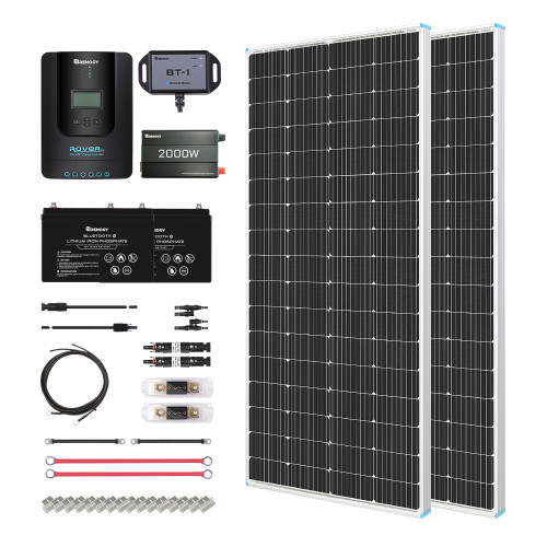 Renogy 400W 12V General Off-Grid Solar Kit