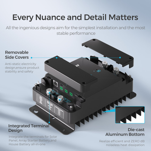 DCC30S 12V DC-DC MPPT On-Board Battery Charger | Renogy