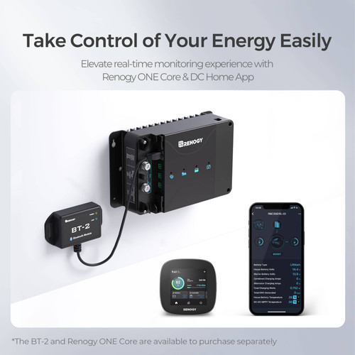 DCC30S 12V DC-DC MPPT On-Board Battery Charger | Renogy