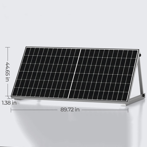 2PCS Bifacial 550 Watt  Monocrystalline Solar Panel