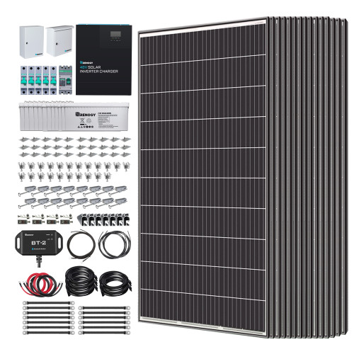 1200W/2500W/4800W Tiny House Home Cabin Kit