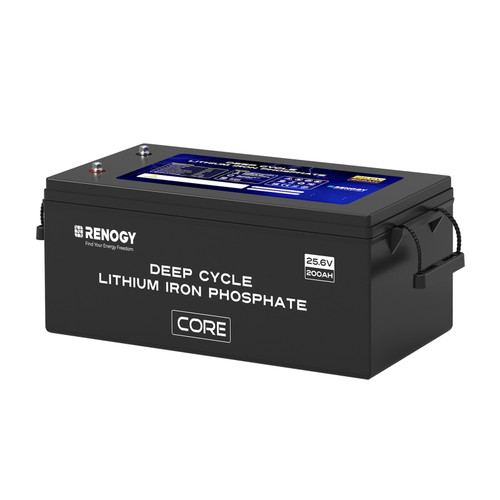 24V 200Ah Core  Series Deep Cycle Lithium Iron Phosphate Battery