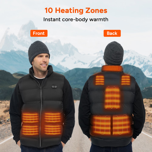 Dr.Prepare USB Electric Heated Vest - Enhanced Warmth