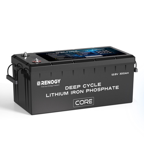 Redodo LiFePO4 12V 300Ah batería de iones de litio de ciclo profundo |  3,84kWh y 2,56kW
