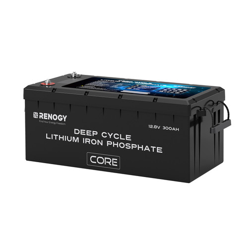 12V 300Ah Core Series Deep Cycle Lithium Iron Phosphate Battery w/Self-Heating