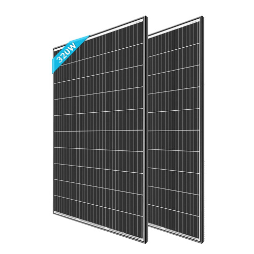 2pcs 320 Watt Monocrystalline Solar Panel