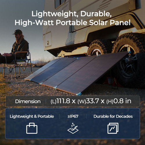 400W Lightweight Portable Solar Suitcase