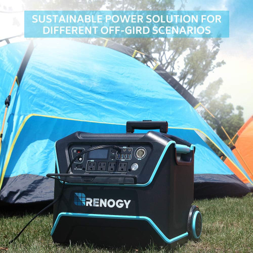 Open Box Solar Power Generator Lycan Powerbox