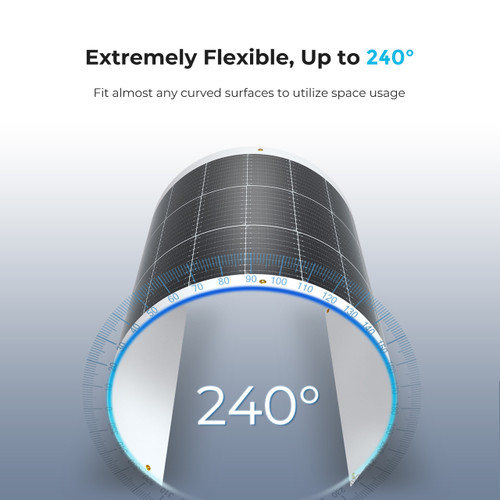 Refurbished 100 Watt 12 Volt Flexible Monocrystalline Solar Panel