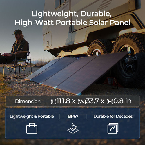 Open Box Renogy 400W Lightweight Portable Solar Suitcase