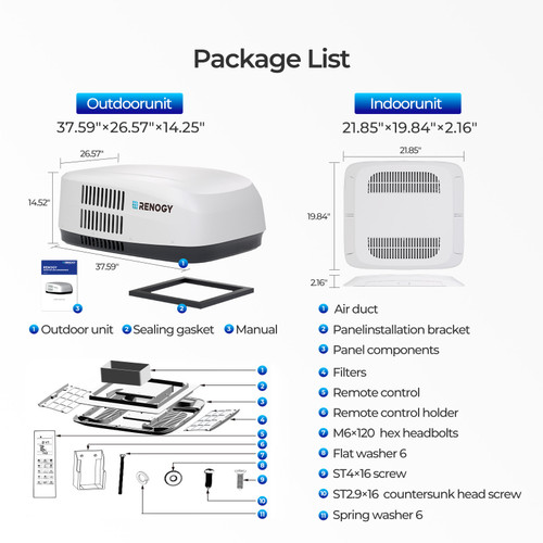 Renogy 3-in-1 RV Air Conditioner