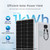 200W 12 Volt Complete Solar Kit with 100Ah AGM/Smart Lithium Iron Phosphate Battery