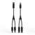 Solar Connectors Y Branch Parallel Adapter Cable MMF+FFM Pair