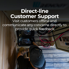 Direct-line customer support