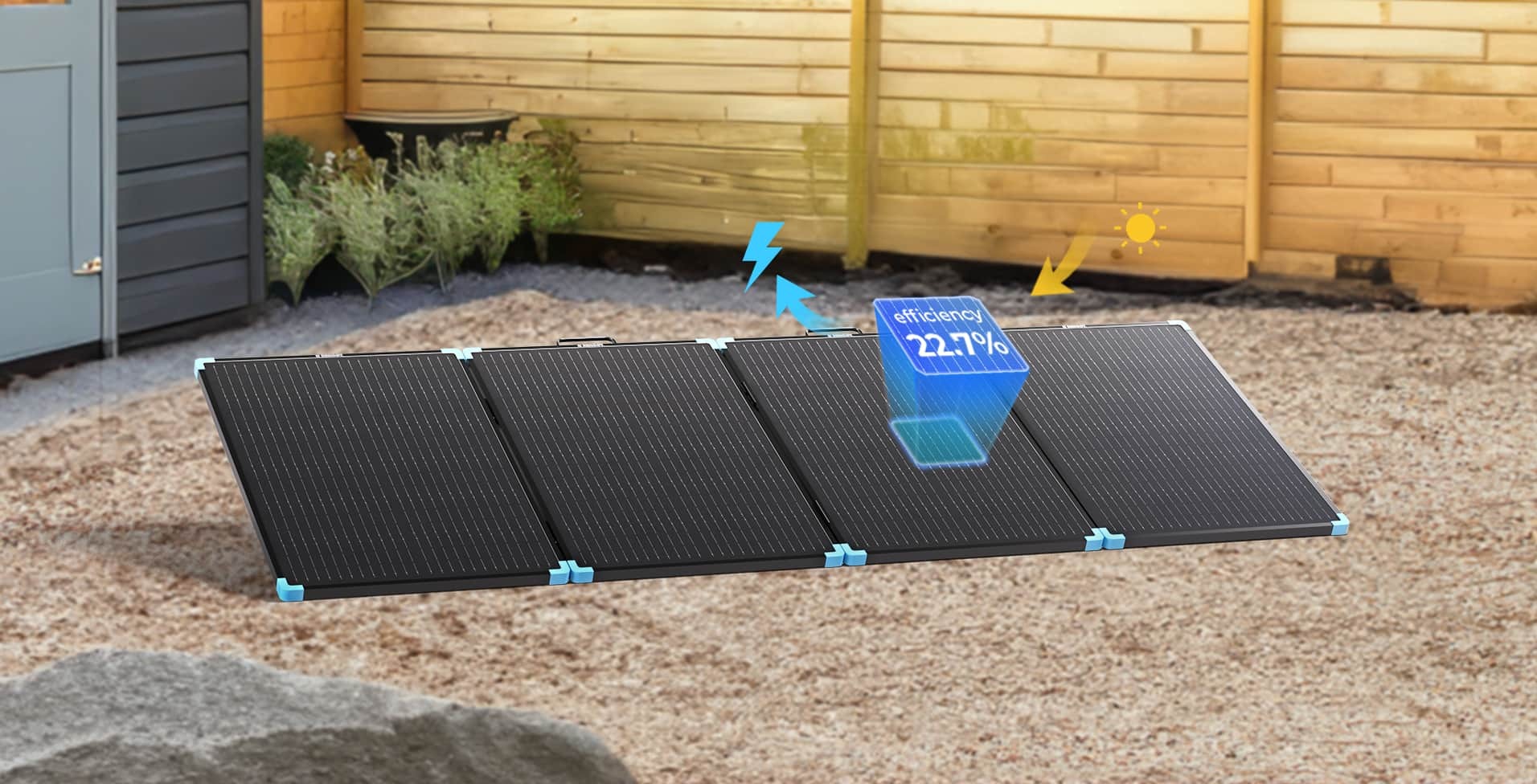 Renogy 220W Lightweight Portable Solar Suitcase