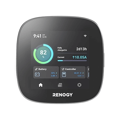 500A battery monitor with shunt, rv battery monitor