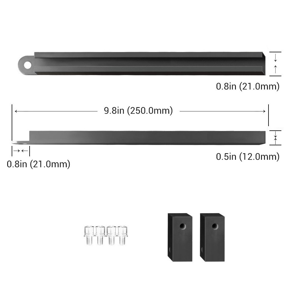 Soporte Para Poste Existente 1 Módulo 30° Solaryled