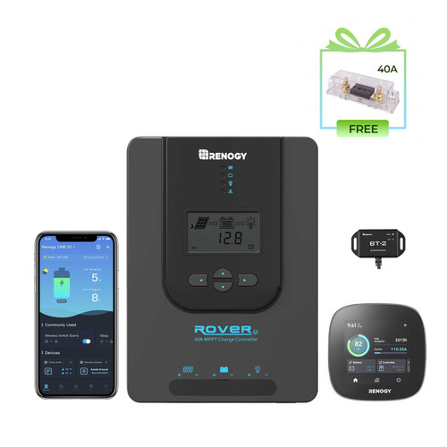 アクセサリー Renogy Rover 40A MPPT Charge Controller Amazon.com: Renogy Rover 40 Amp 12V/24V DC Input MPPT Solar