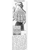 Mail Order Pattern No 151, Crochet Shawl Newspaper Advertisement