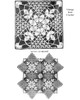 Dogwood Tablecloth Square Crochet Pattern Illustration