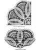 Doily Pattern Illustrations, Medium and Large Design 905