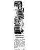 Mail Order Design 7484 Knitted Jumper Pattern Newspaper Advertisement