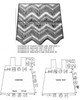 Knitted Ripple Jumper Pattern Illustration