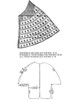 Crochet Cape Panel Pattern Stitch Illustration