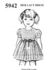 Girls Easy Crochet Dress Pattern, Mail Order No 5942