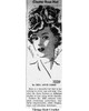 Peggy Roberts Mail Order Pattern no 2039 Newspaper Advertisement
