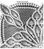 Pineapple Centerpiece Doily Pattern Illustration, Design 7049
