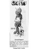 Mail Order Pattern No 5810, Mrs Grasshopper Crochet Newspaper Advertisement