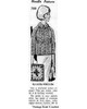 Mail Order Design 799 Crocheted Jacket Pattern Newspaper Advertisement