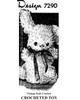 Crochet Poodle Pattern, Stuffed Toy Design 7290