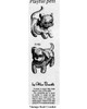 Mail Order Design 7193, Crocheted Toy Pattern Newspaper Advertisement