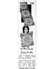 Mail Order Design 7486 Crocheted Square Pattern Newspaper Advertisement