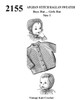Crochet Baby Sweater Pattern in Afghan Stitch