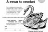 Mail Order Pattern No 620, Crocheted Centerpiece Newspaper Advertisement