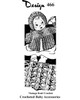 Crochet Baby Jacket with Cap, Mail Order Design Pattern 466