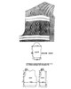 Knitted Jacket Pattern Illustration with blocking chart